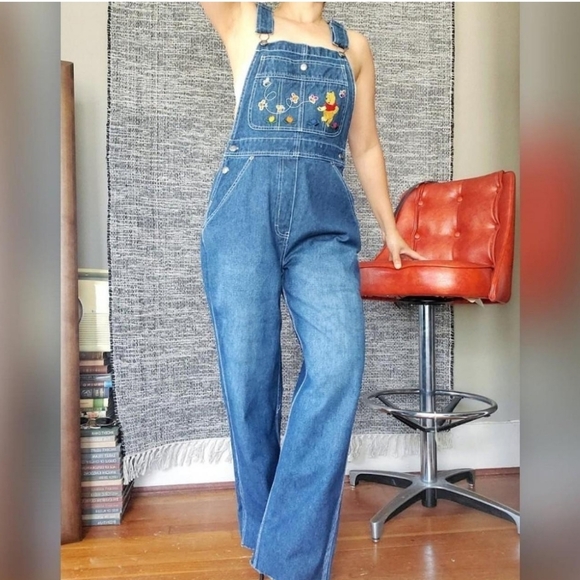 VINTAGE DENIM OVERALLS - Picture 1 of 7